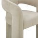 Malone Taupe Performance Fabric Upholstered Dining Chair