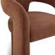 Malone Rust Red Performance Fabric Upholstered Dining Chair