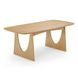 Cybill Natural Ash 79" Rectangular Dining Table