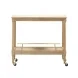 Slosh Natural Ash Bar Cart