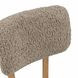 Bobbie Cream and Gray Performance Fabric Upholstered Dining Chair