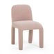 Georgia Light Pink Performance Fabric Upholstered Dining Chair