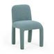 Georgia Light Blue Performance Fabric Upholstered Dining Chair