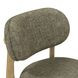 Carnation Forest Green Performance Fabric Upholstered Counter Height Stool