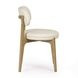 Carnation Cream Upholstered Dining Chair
