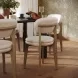 Carnation Cream Upholstered Dining Chair