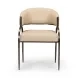 Tatum Taupe Upholstered Dining Chair