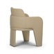 Leo Taupe Upholstered Dining Chair