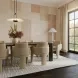 Leo Taupe Upholstered Dining Chair