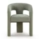 Malone Green Performance Fabric Upholstered Dining Chair
