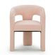 Malone Blush Performance Fabric Upholstered Dining Chair