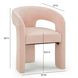Malone Blush Performance Fabric Upholstered Dining Chair