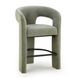 Malone Green Performance Fabric Upholstered Counter Height Stool
