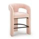 Malone Blush Performance Fabric Upholstered Counter Height Stool