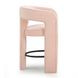 Malone Blush Performance Fabric Upholstered Counter Height Stool