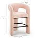 Malone Blush Performance Fabric Upholstered Counter Height Stool