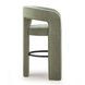 Malone Green Performance Fabric Upholstered Bar Stool