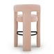 Malone Blush Performance Fabric Upholstered Bar Stool