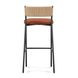 Celine Maroon Performance Fabric Upholstered Bar Stool