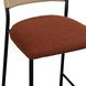 Celine Maroon Performance Fabric Upholstered Counter Height Stool