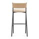 Celine Tan Performance Fabric Upholstered Counter Height Stool