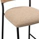 Celine Tan Performance Fabric Upholstered Counter Height Stool