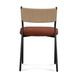 Celine Maroon Performance Fabric Upholstered Dining Chair Set of 2