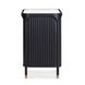 Yaha Black and White 2 Door Bar Cabinet
