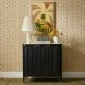 Yaha Black and White 2 Door Bar Cabinet
