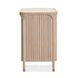 Yaha Natural and White 2 Door Bar Cabinet