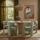 Sahara Natural Driftwood Round Dining Room Set