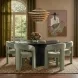 Sahara Black 60" Round Dining Table