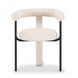 Synn Cream Performance Fabric Upholstered Dining Chair