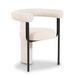 Synn Cream Performance Fabric Upholstered Dining Chair