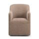 Helena Chocolate Brown Performance Fabric Upholstered Dining Chair