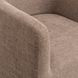 Helena Chocolate Brown Performance Fabric Upholstered Dining Chair
