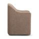 Helena Chocolate Brown Performance Fabric Upholstered Dining Chair