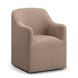Helena Chocolate Brown Performance Fabric Upholstered Dining Chair
