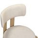 Odessa Cream Vegan Upholstered Leather Dining Chair