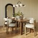 Odessa Cream Vegan Upholstered Leather Dining Chair