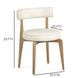 Nikita Cream Upholstered Dining Chair