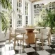 Nikita Cream Upholstered Dining Chair