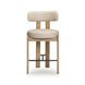 Odessa Taupe Upholstered Counter Height Stool