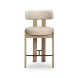 Odessa Taupe Upholstered Counter Height Stool