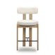 Odessa Cream Upholstered Counter Height Stool