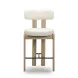 Odessa Cream Upholstered Counter Height Stool