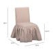 Gertrude Brown and White Performance Fabric Upholstered Dining Chair
