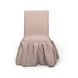 Gertrude Brown and White Performance Fabric Upholstered Dining Chair