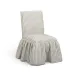 Gertrude Khaki and White Performance Fabric Upholstered Dining Chair