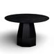 Brocha Black 48" Round Dining Table